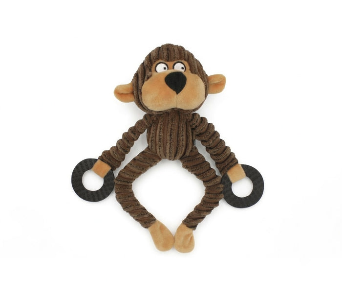 Monkey Plush Dog Toy — MonkeyBuddy