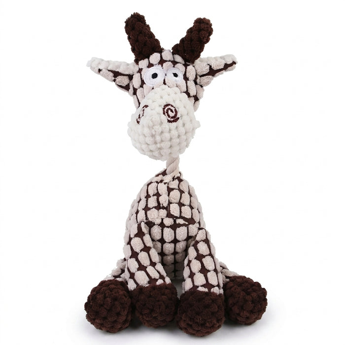 Zebra Plush Dog Toy — ZebraBuddy