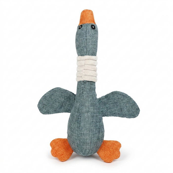 Duck Plush Dog Toy — DuckBuddy